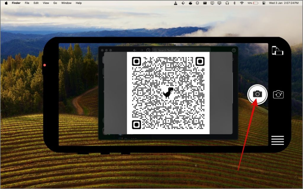 Сканируйте QR-коды на Mac без веб-камеры