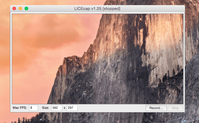 LICEcap: создание gif на Windows/Mac