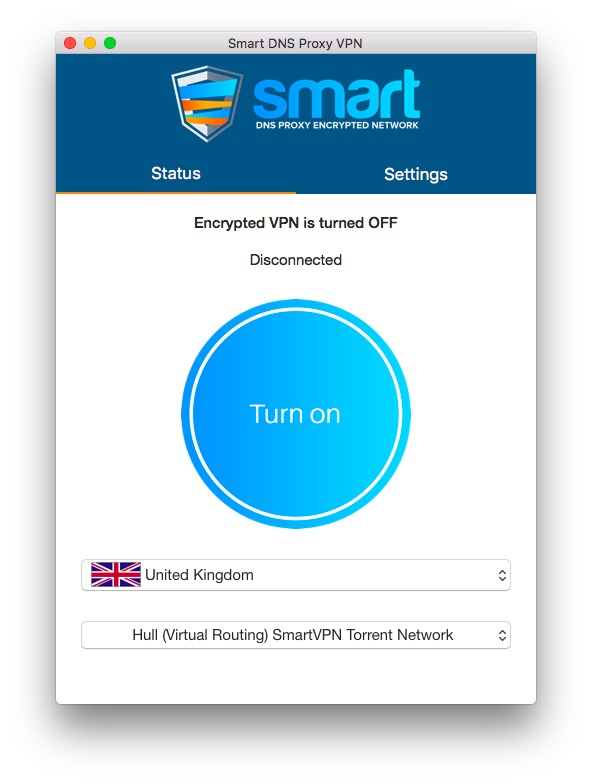 Поддержка торрентов Smart DNS Proxy VPN