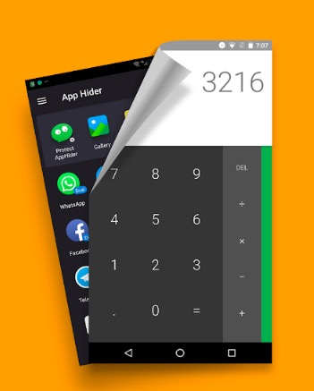 скрытие приложения, скрытое в виде калькулятора и заблокированное паролем