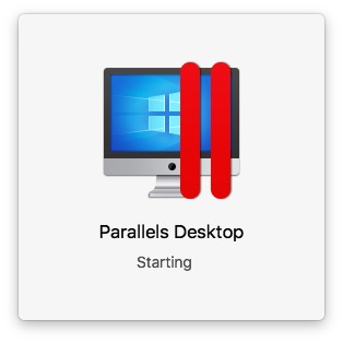 Откройте Parallels Desktop