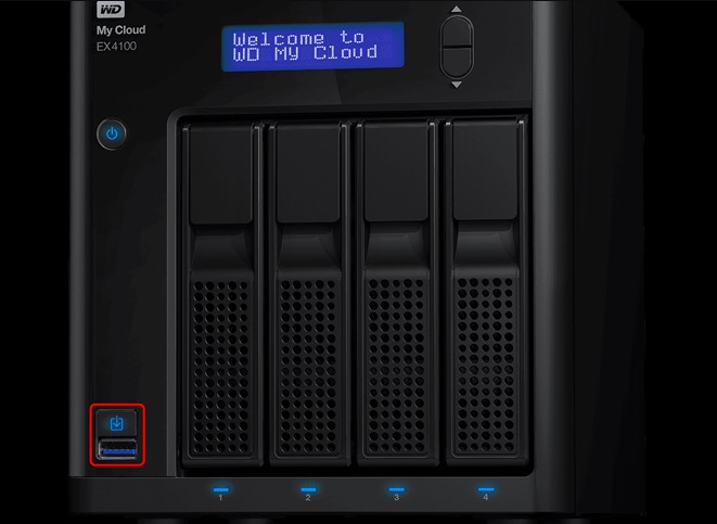 USB-3.0-порт-WD-NAS