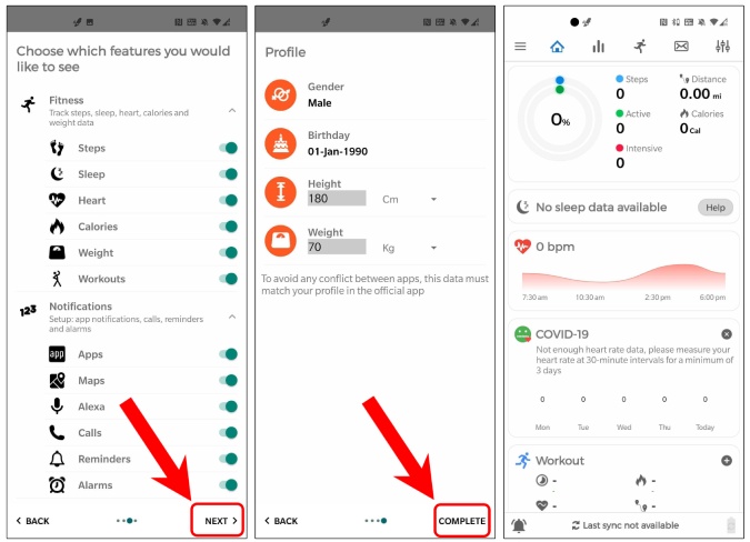 Connect-mi-band-notify-app