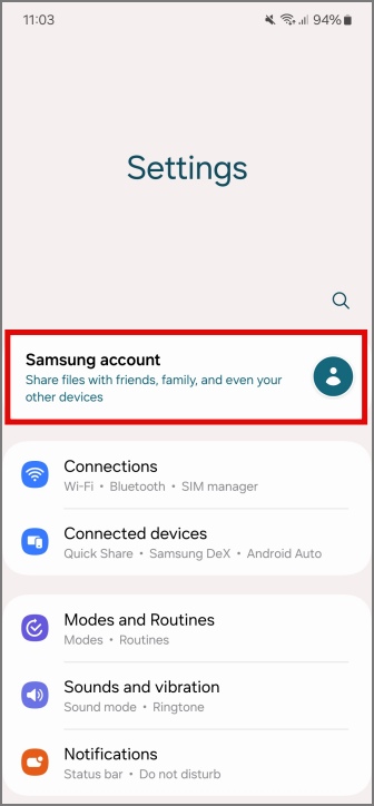 вход в учетную запись Samsung на телефонах Samsung Galaxy