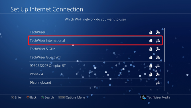 сменить DNS на PS4-выбрать Wi-Fi