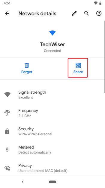 Поделиться Wi-Fi без пароля- Поделиться