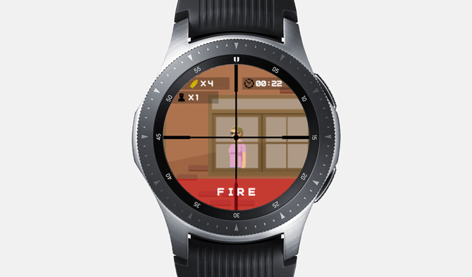 Лучшие игры для Galaxy Watch — Snipe n Watch