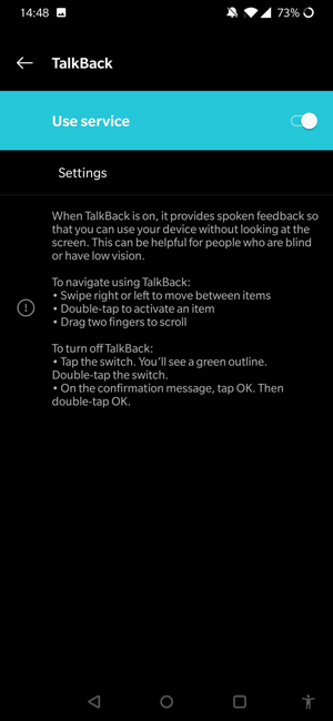 приложения для пожилых людей – TalkBack