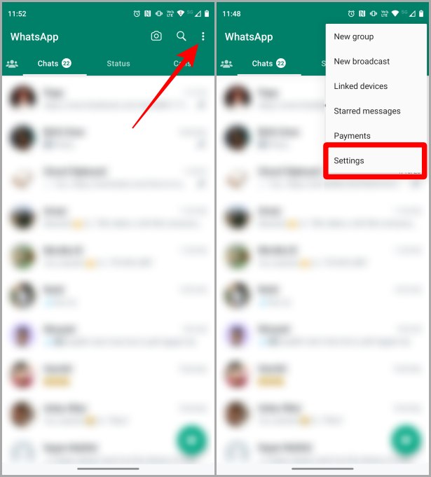 Включите уведомления о прочтении WhatsApp на Android