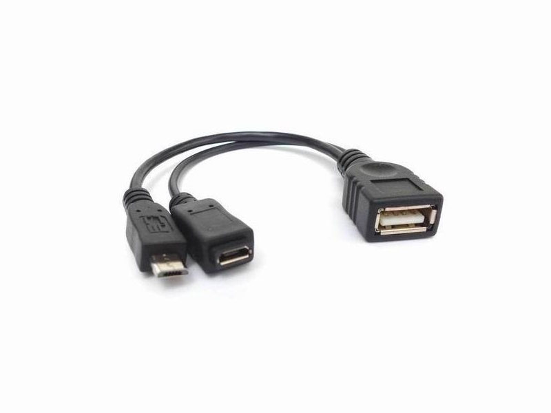 USB-OTG-кабель-с-блоком питания