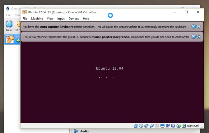 Ubuntu-работа на виртуальной машине