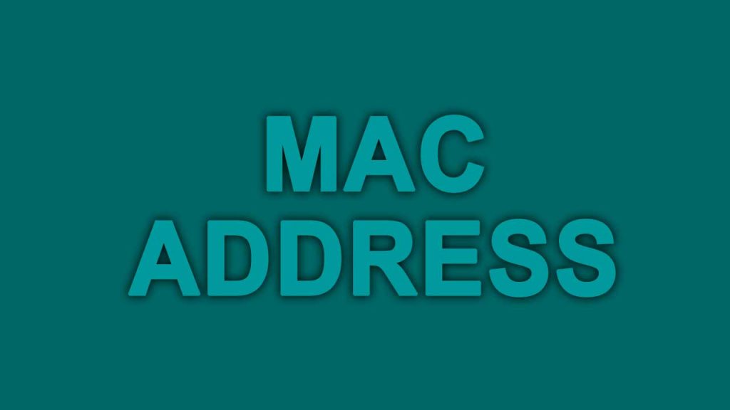 Изменить MAC-адрес