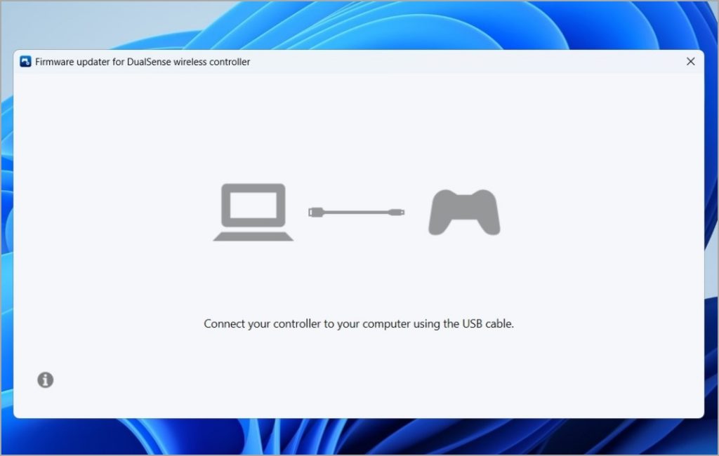 Используйте средство обновления прошивки для контроллера DualSense в Windows