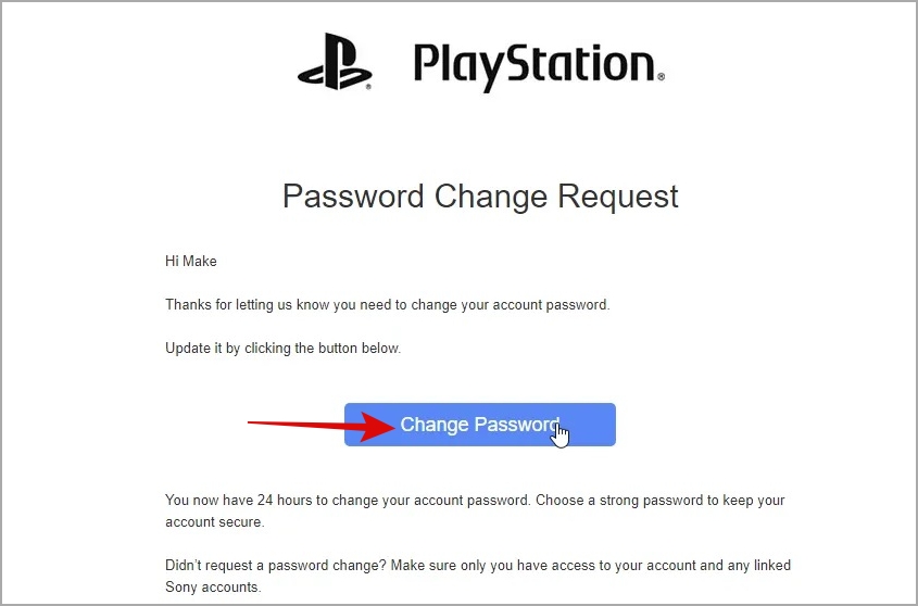 Проверка и сброс пароля PSN