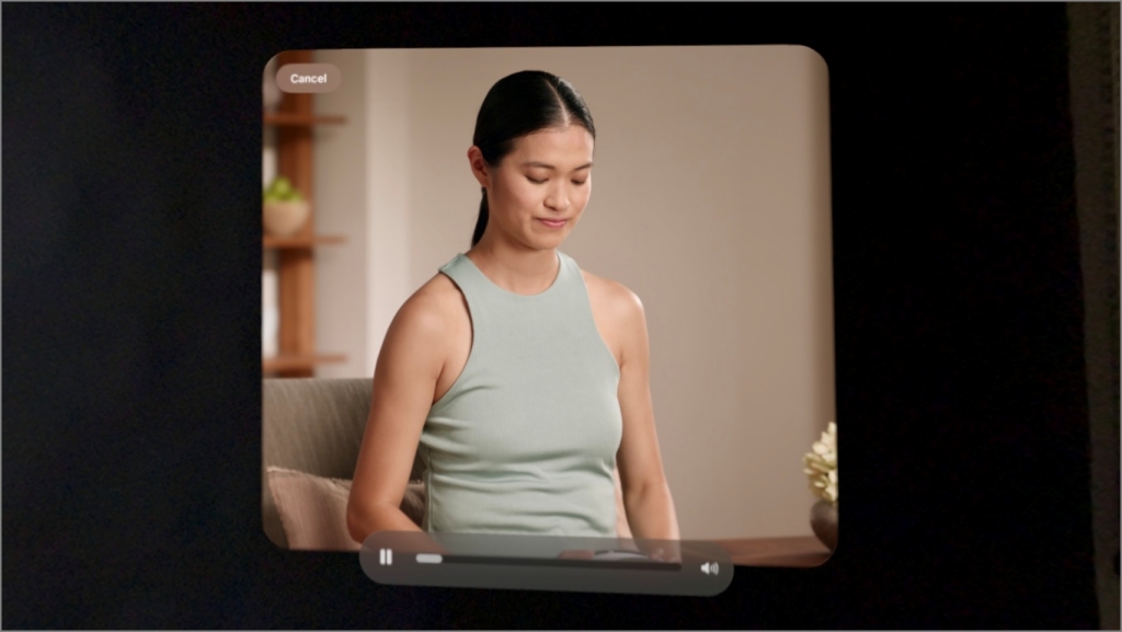 Демонстрационное видео для Persona на Apple Vision Pro