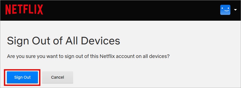 Netflix выйти со всех устройств