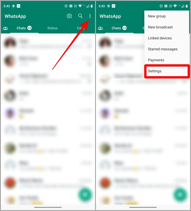 WhatsApp для дома на Android