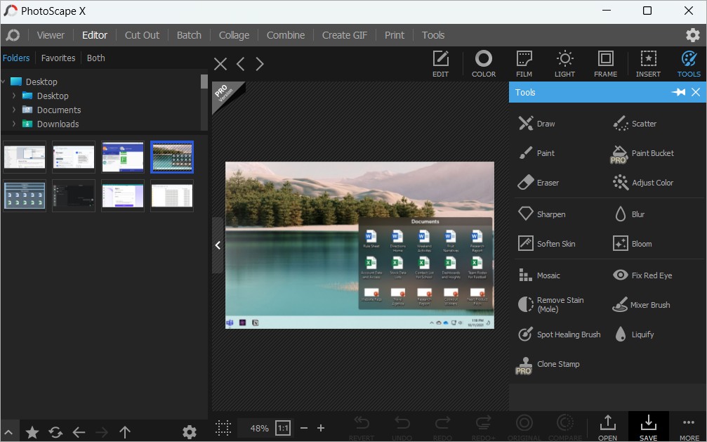 Photoscape X на ПК с Windows