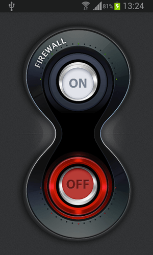 Нетстоп брандмауэра Android