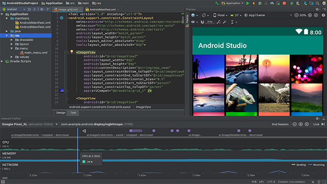 Android Studio на Chromebook