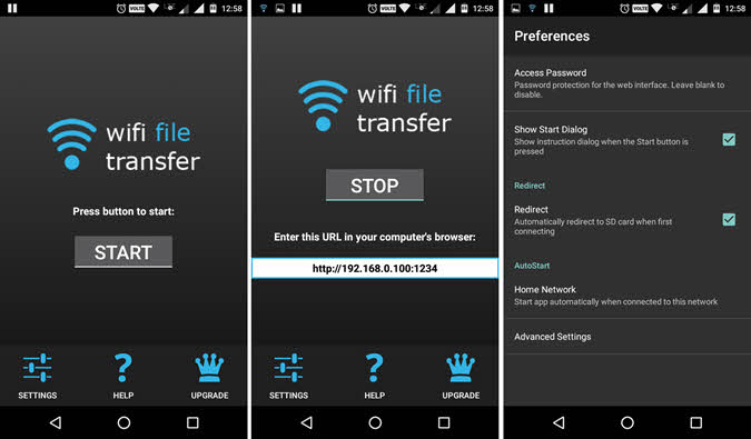 приложения для передачи файлов с Android на компьютер передача файлов по Wi-Fi