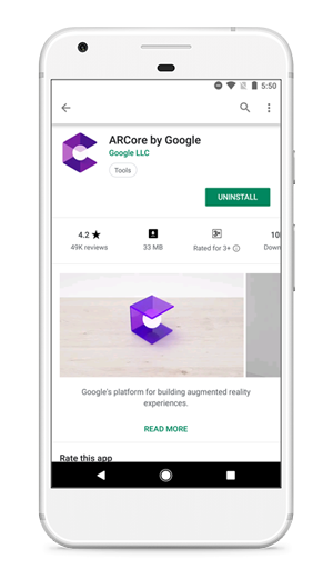 ar-core-by-google-in-play-store