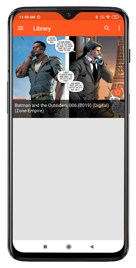 Местные комиксы серии «Бэтмен» отображаются в удивительном приложении для чтения комиксов для Android