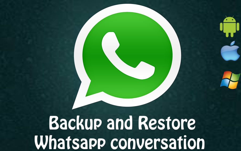 резервное копирование и восстановление разговоров WhatsApp
