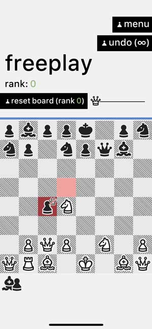 очень плохой шахматный интерфейс на iOS