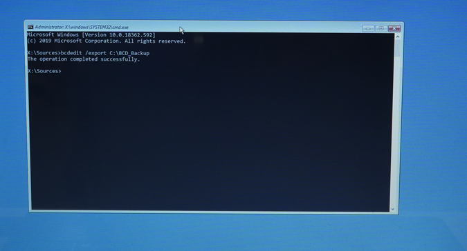bcdedit-экспорт-резервное копирование