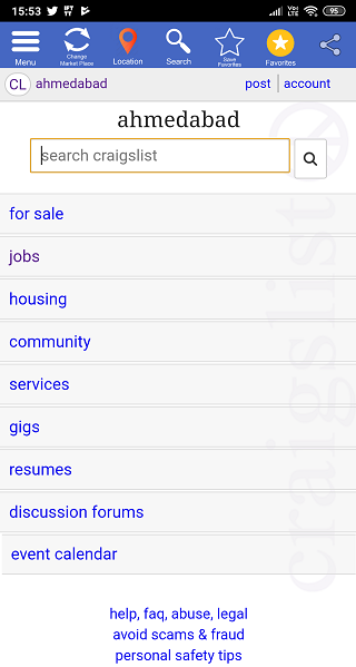 приложения Craigslist 3