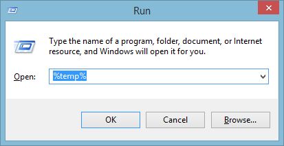 удалить временные файлы, чтобы ускорить компьютер