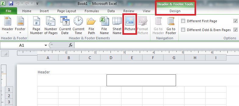 изображение водяного знака Excel