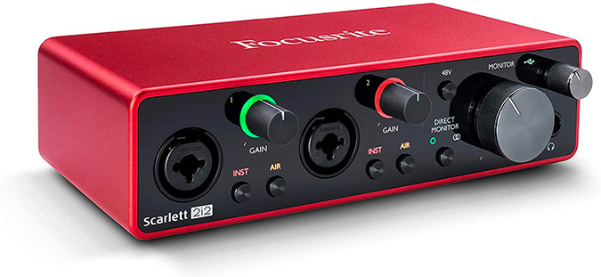 Звуковая карта Focusrite Scarlett 2i2