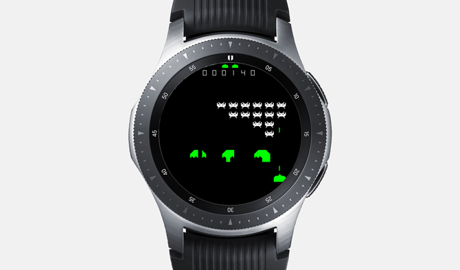 Лучшие игры для Galaxy Watch — Gear Invaders