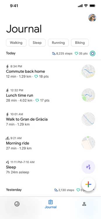 google fit — трекер активности для Android и iPhone