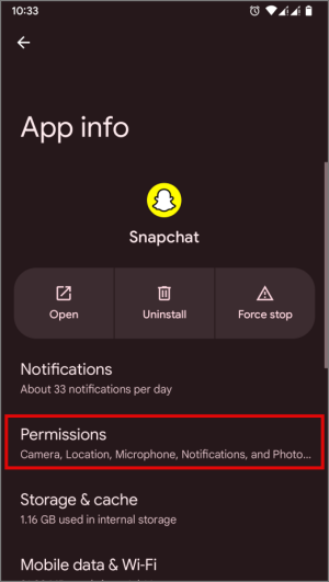 Информация о приложении Snapchat