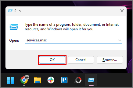 доступ к вкладке конфигурации служб из диалогового окна запуска в Windows