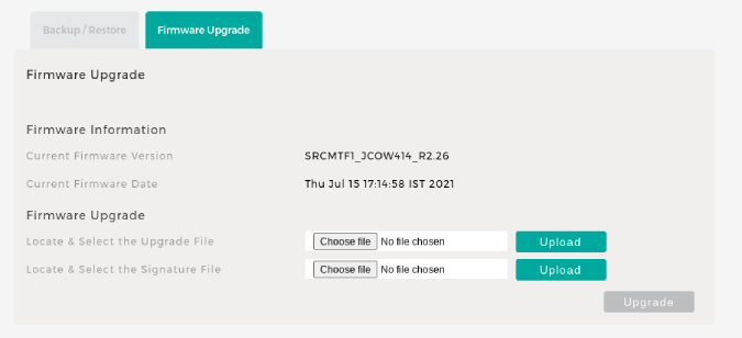 Обновление прошивки на роутере