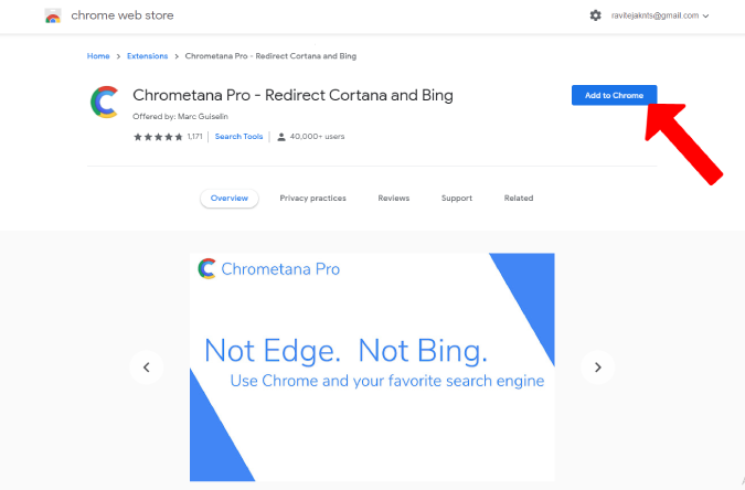 Установка расширения Chrometana Pro Chrome