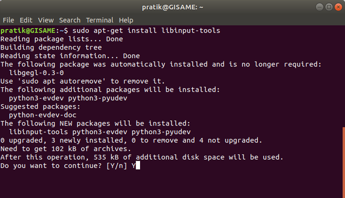 install-libinput-tools