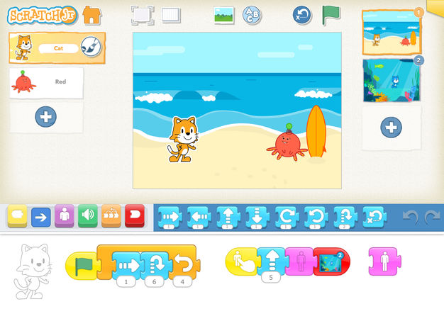 Игровое приложение для iPad для детей - 14 - ScratchJr