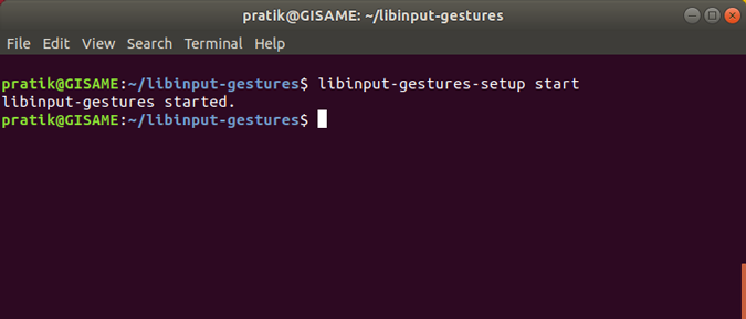 libinput-gestures-setup-start