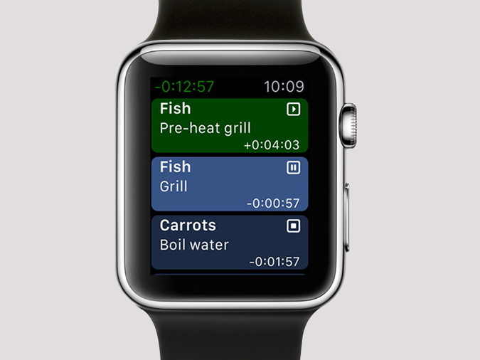 Приложения Apple Watch Timer — морковь