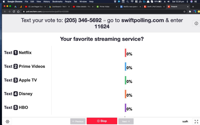 live_poll - увеличить опросы о встречах