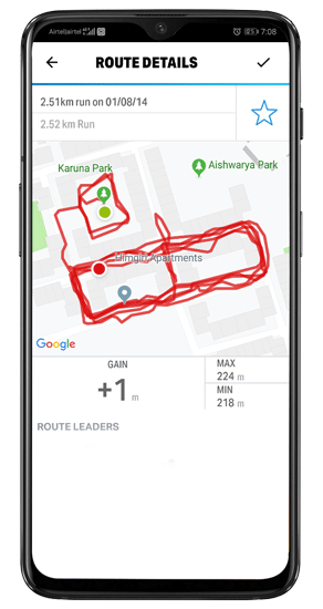 mapmyrun-route-details