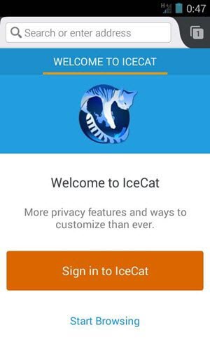 Android-браузер с открытым исходным кодом — Icecat