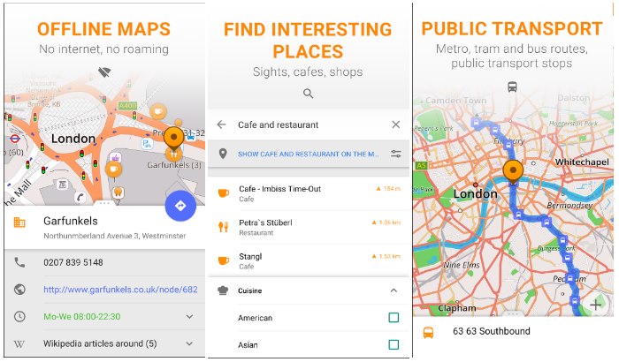 Карты и GPS-навигация — OsmAnd