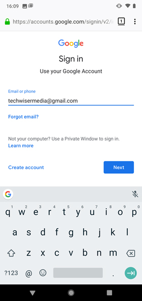 как проверить сохраненный пароль в мобильном Chrome - вход по паролю
