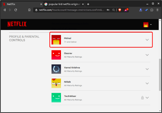 Profile_changes_age_restricted - как настроить родительский контроль на Netflix
